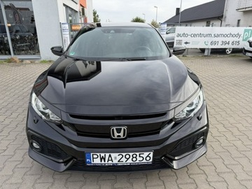 Honda Civic X Hatchback 5d 1.0 VTEC TURBO 126KM 2019 Honda Civic Igła*Navi*Tylko 65000km, zdjęcie 2