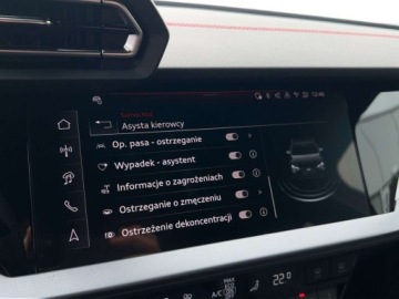 Audi A3 8Y S3 Sportback Facelifting 2.0 TFSI 333KM 2025 Audi S3 Sportback Pikowane fotele Head Up Sonos Ambiente Pro Kamera Gwaran, zdjęcie 29