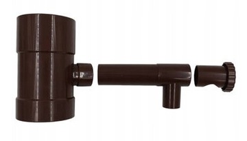 ВОДОСБОРНИК ДОЖДЕВОЙ ВОДЫ СБОРНИК ДОЖДЕВОЙ ВОДЫ КОРИЧНЕВЫЙ 80ММ AS