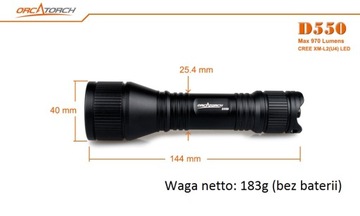 Latarka Orca Torch D550