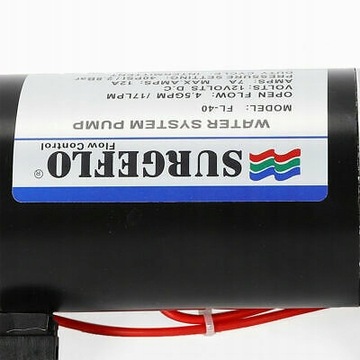 Садовый водяной насос, напорный насос 12 В, 17 л/мин.