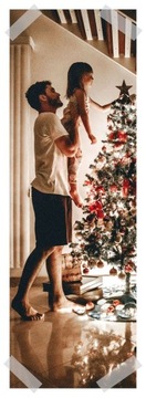 Плакат размером 158х53 см. Цифровая печать 200г/м2.