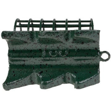 Корзина для наживки 100 г с шипами и крючком для круглой открытой реки.