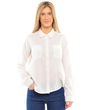 LEE koszula damska WHITE EVE SHIRT _ S