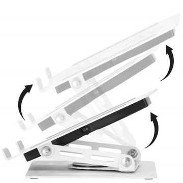 СКЛАДНАЯ ОХЛАЖДАЮЩАЯ ПОДСТАВКА ДЛЯ НОУТБУКА МЕТАЛЛИЧЕСКАЯ ПОДСТАВКА, РЕГУЛИРУЕМАЯ USB