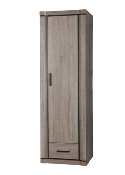 DALLAS D19 SZAFA JEDNODRZWIOWA DĄB TRUFLOWY 58 cm