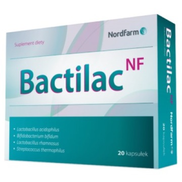 Nord Farm Bactilac NF 20 kapsułek probiotyk