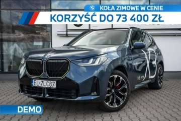 BMW X3 G45 2024 BMW X3 NOWE BMW X3 xDrive20d Demo - Koła zimowe w