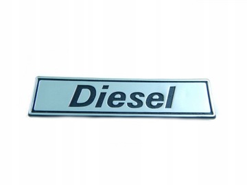 EMBLEMAT NAPIS DIESEL FIAT 127 ORYGINAŁ ASO