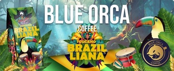 КОФЕЙНЫЕ ЗЕРНА БРАЗИЛЬЯНА ТУКАНО - 2x1 кг свежеобжаренные - 100% Арабика