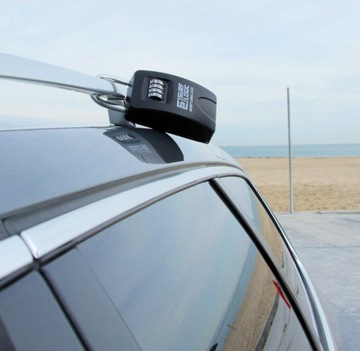 Навесной замок Surf Logic MAXI Silver - комбинация