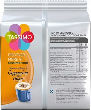 Капсулы для Tassimo Maxwell House Macchiato Caramel 16 шт.