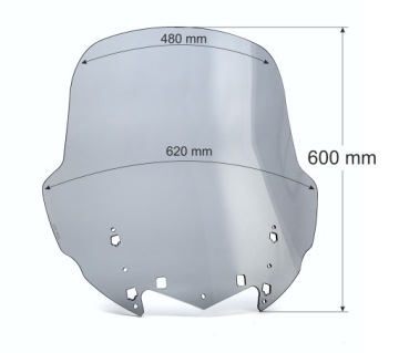 Лобовое стекло YAMAHA FJR 1300 2006-2012 лобовое стекло для fjr1300 touring newway