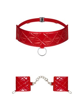 Figlarny Choker i Kajdanki Hunteria One Size (uniwersalny)