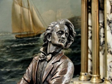 FRYDERYK CHOPIN FIGURKA TROFEUM MUZYCZNE RZZEŹBA v