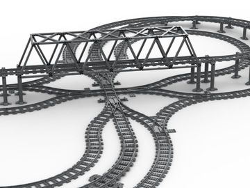 Набор INFINITY LOOP для L*go 60197,60198,60205 и т. д.