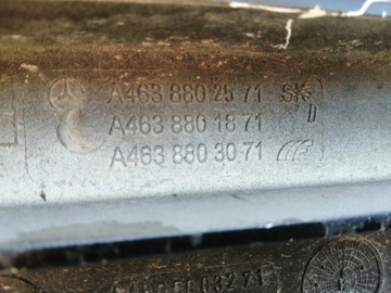 MERCEDES G TŘÍDA 463 NÁRAZNÍK ZADNÍ NOSNÍK