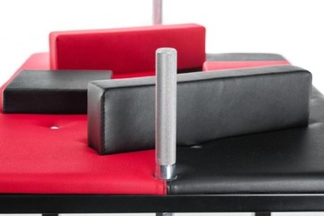 SPAWANY STÓŁ DO ARMWRESTLINGU Z BLACHĄ - SKÓRA