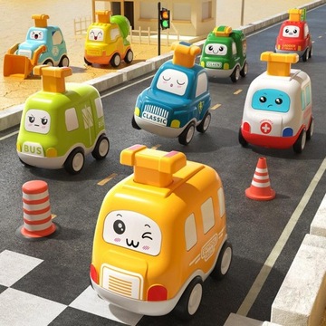 Координация игрушечных машинок для детского сада. Распознавание цветов для детей.