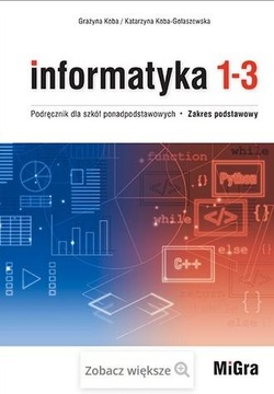 INFORMATYKA 1-3 LO PODRĘCZNIK PODSTAWOWY MIGRA