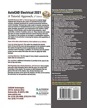 Технологии, CADCI AutoCAD Electrical 2021: учебный подход, 2-е издание