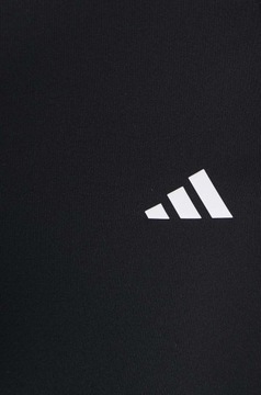 Adidas Spodenki Sportowe Treningowe Czarne Wysoki Stan Małe Logo IQ2686 XS