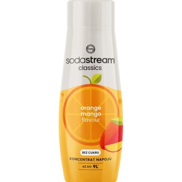SODASTREAM Syrop owocowy Pomarańcza-Mango do Wody z Saturatora smak 440 ml