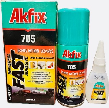 Klej Akfix + Aktywator 25g+100ml