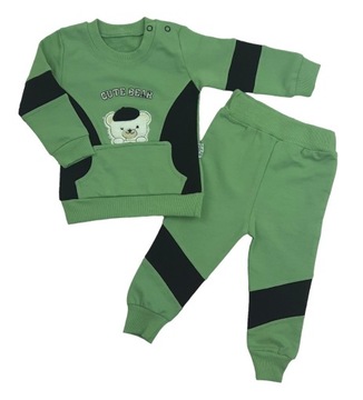 Bawełniany Komplet Chłopięcy MIŚ Onno Baby rozm 68 cm