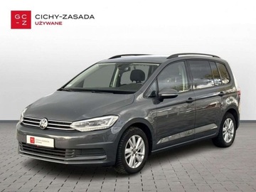 Volkswagen Touran III 1.5 TSI EVO 150KM 2020 Volkswagen Touran Salon PL, FV23, doposazony, DSG, Gwarancja, App Connect