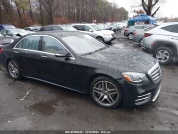 Mercedes Klasa S W222 2019 Mercedes-Benz Klasa S 2019 MERCEDES-BENZ S 560 4MATIC 4.0 Benzyna 463KM, zdjęcie 3