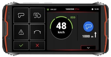 YANOSIK GTM KOMUNIKATOR DROGOWY +ABONAMENT 12 MIES