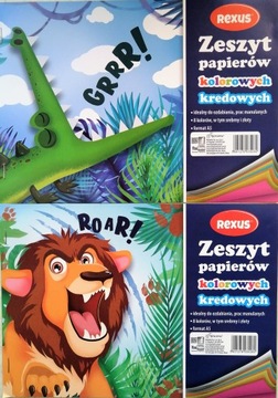 Papier kolorowy A5 8 sztuk
