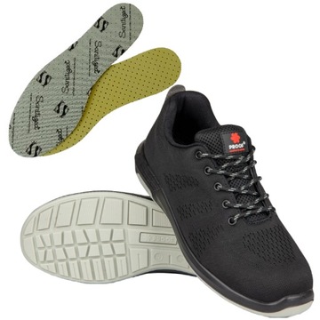 BUTY ROBOCZE OCHRONNE PROOF ULTRALEKKIE KAPS4 S1 ROZ. 43