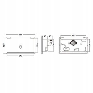 Дом на колесах На открытом воздухе Душ на открытом воздухе Морской кемпинг