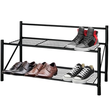 SZAFKA NA BUTY PÓŁKA REGAŁ STOJAK NA OBUWIE SOLIDNA WYTRZYMAŁA METALOWA