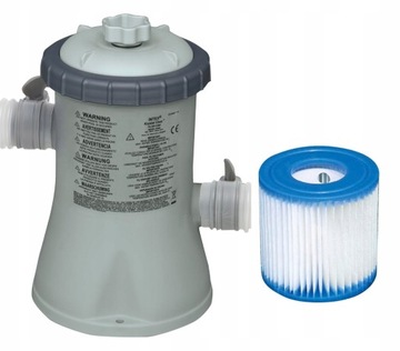 POMPA FILTRUJĄCA DO BASENÓW OGRODOWYCH + TRANSFORMATOR 12V 1250 l/h INTEX