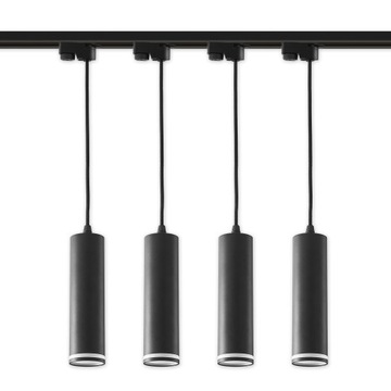 ZESTAW 4x LAMPA LED REFLEKTOR GU10 SZYNOPRZEWÓD 2M