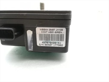 NISSAN X-TRAIL SIRÉNA ALARMU 2009 SUV 4/5DR 28487-JH10B (07-13) 2.0 DCI