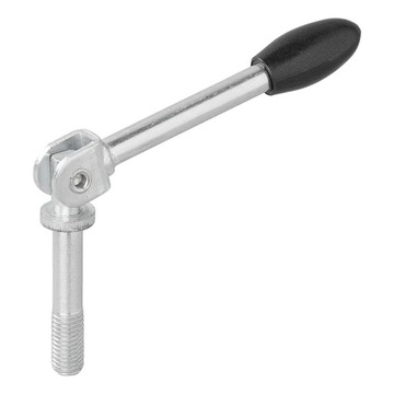 Pokrętło do obejm ŁAMANE Wrzeciono uchwytu koła podporowego 48 mm KAM-02121