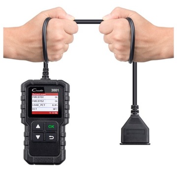 OBD 2 ДИАГНОСТИЧЕСКИЙ СКАНЕР ТЕСТЕР Сброс ошибок ИНТЕРФЕЙС Запуск CR3008