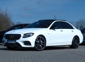 Mercedes Klasa E W213 Limuzyna AMG 3.0 AMG 43 401KM 2017 Mercedes E43 AMG 401 4m Burmaster Pamięć AirMatic Panorama Designo 20" Blis, zdjęcie 1