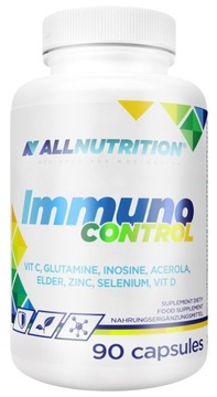ALLNUTRITION IMMUNO CONTROL 90kap CYNK WITAMINA C ODPORNOŚĆ STRES INFEKCJE