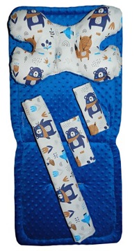 ВСТАВКА ДЛЯ КОЛЯСКИ BUTTERFLY, MINKY HEADSTREAM