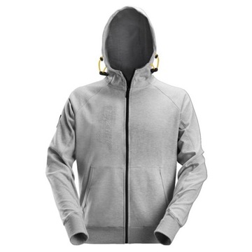 Bluza SNICKERS 2880 kaptur suwak logo Szary M