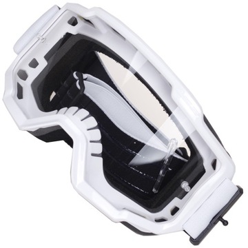 CROSS ENDURO MOTOCROSS ATV LS2 CHARGER БЕЛЫЕ ОЧКИ белые