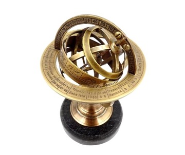 КОЛЬЦО АСТРОЛАБИЙ ЛАТУННЫЙ КАМЕНЬ ПОДАРОК