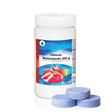 Multitabletka Blue 11w1 200g chlor basen NTCE 1kg
