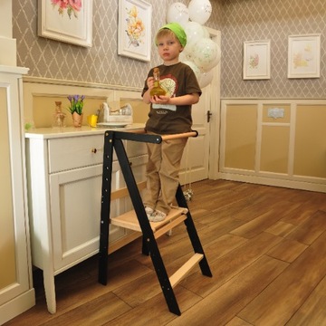 POMOCNIK KUCHENNY KITCHEN HELPER SKŁADANY REGULOWANY MOCNY LEKKI PODEST