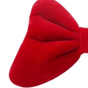 Задняя украшение автомобильной куклы творческие подарки Новая плюшевая кукол Смешная галстук -бабочка